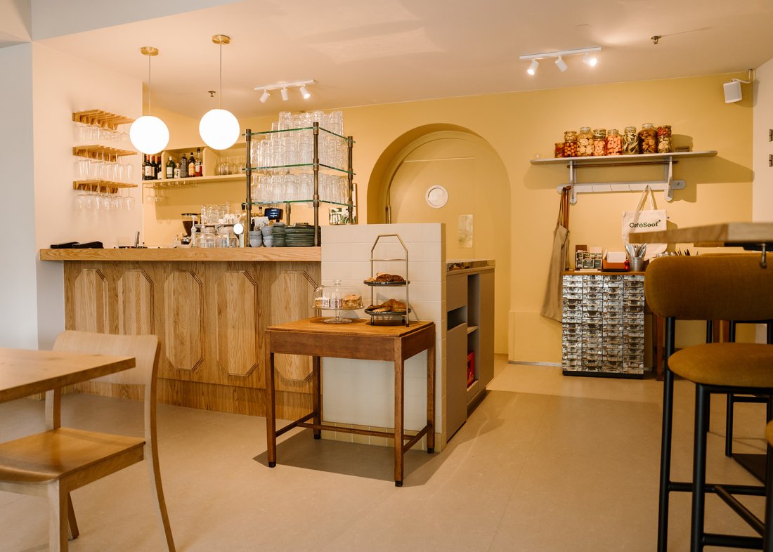 Café Soof in Het Nutshuis: te huur voor events en trouwerijen