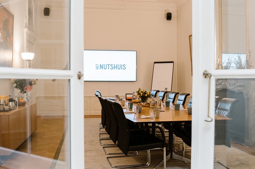 Bestuurskamer in Het Nutshuis