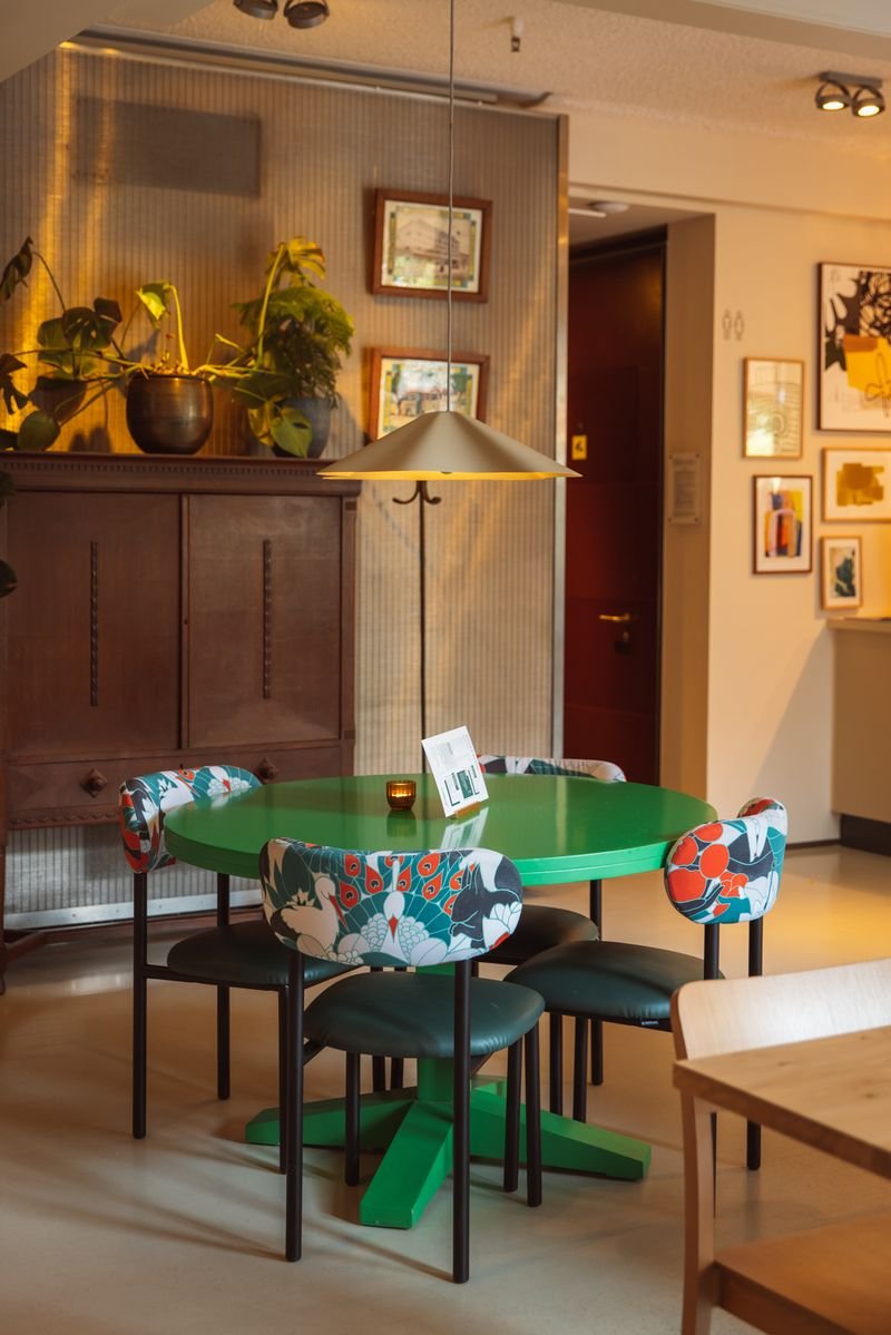 Binnen bij Café Soof